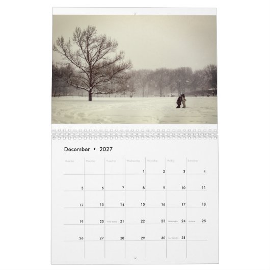 Mijn New York Kalender (Dec 2027)