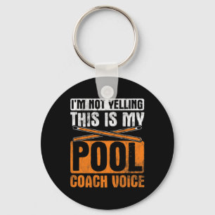 Mijn niet-gelokte poolcoatings van coachen sleutelhanger