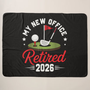 Mijn Nieuwe Kantoor Met Pensioen 2026 Golf Pensioe Sherpa Deken