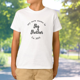 Mijn nieuwe naam is Big Brother New Big Brother Es T-shirt