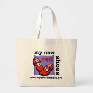 Mijn nieuwe Red Shoes Canvas tas