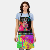 Mijn NIEUWSTE Manicure Nail Technician Schort (Gedragen)