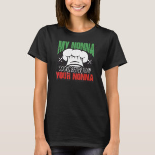 Mijn nonna is beter dan je nonna Funny Italia T-shirt