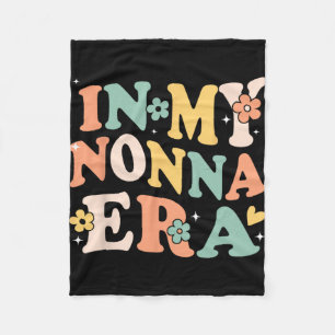 Mijn Nonna-tijdperk Funny Sarcasme Groovy Retro Mo Fleece Deken