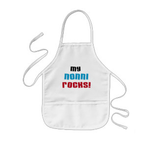 Mijn Nonni Rocks Apron Kinder Schort