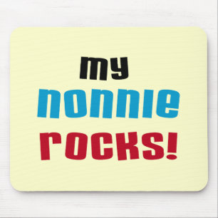 Mijn Nonnie Rocks t-shirts en geschenken Muismat