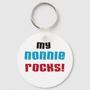 Mijn Nonnie Rocks t-shirts en geschenken Sleutelhanger