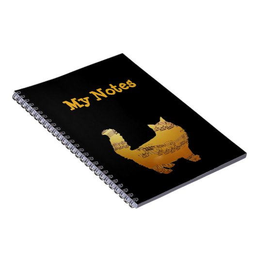 Mijn noten, Notitieboek van de School, Kat Lover M (Rechterzijde)