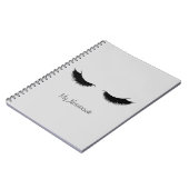 Mijn Notitieboek met wimpers (Linkerzijde)