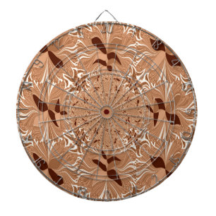 Mijn ochtendkoffie kleuren dartbord