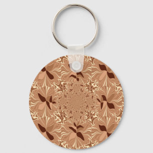 Mijn ochtendkoffie kleuren sleutelhanger