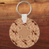 Mijn ochtendkoffie kleuren sleutelhanger (Voorkant)