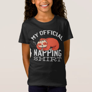Mijn officiële dutje shirt Luiaard
