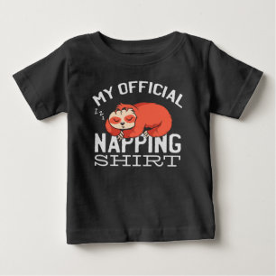 Mijn officiële dutje shirt Luiaard