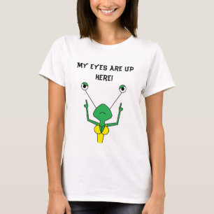 Mijn ogen zijn hier! t-shirt