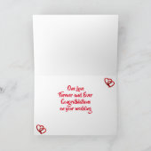 **MIJN OGEN ZOEKEN ALTIJD NAAR JOU MIJN LIEFDE** V FEESTDAGEN KAART (Binnen)