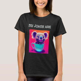 Mijn okes zijn Koala Tea grappig spel over woordon T-shirt