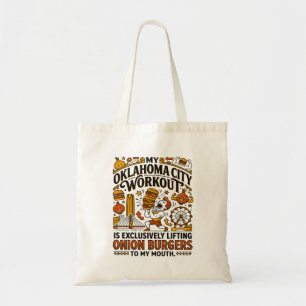 Mijn Oklahoma City Onion Burgers Workout Tote Bag