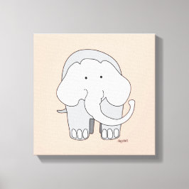 Mijn Olifant Custom 12x12 Canvas Art
