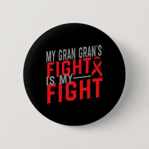 Mijn Oma Oma's Strijd Is Mijn Strijd Bloedkanker B Ronde Button 5,7 Cm