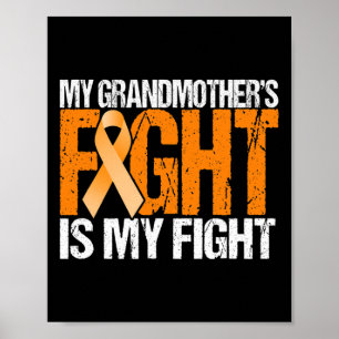 Mijn oma's gevecht is mijn strijd tegen leukemie poster