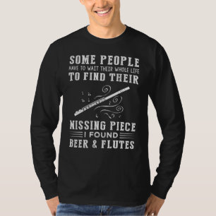Mijn ontbrekende stuk vinden: bier, fluiten en har t-shirt