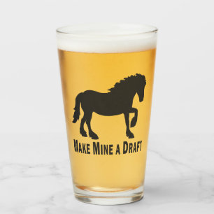 Mijn ontwerp maken   Long Tail Draft Horse Glas