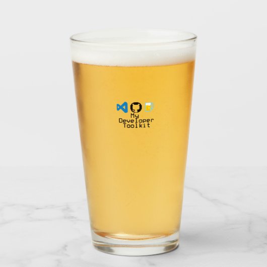 Mijn ontwikkelaar Kit Github Glas (Voorkant gevuld)