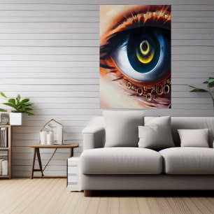 Mijn oog   AI Art Poster