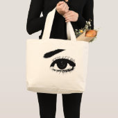 Mijn oog grote tote bag (Voorkant (product))