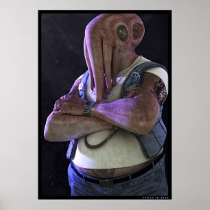 Mijn oom Cthulhu Poster