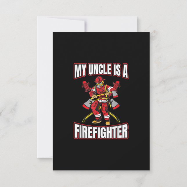 Mijn oom is brandweerman (Voorkant)