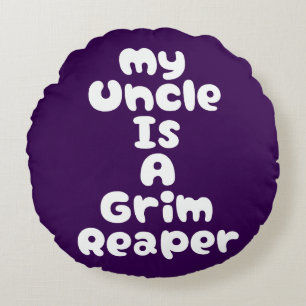 Mijn Oom Is Een Grim Reaper Rond Kussen