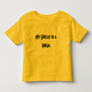 Mijn oom is een Ninja Kinder Shirts