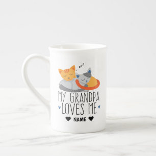 Mijn opa houdt van mij porselein kop