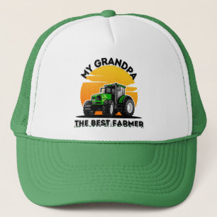Mijn opa is de beste boer ooit trucker pet