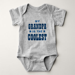 Mijn opa is de coolste opa Baby Bodysuit