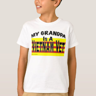 Mijn opa is een Vietnam Vet Shirt Kinder