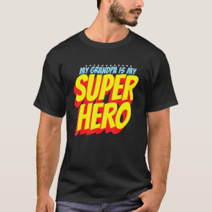 Mijn opa is mijn superheld Mannen Gran T-shirt
