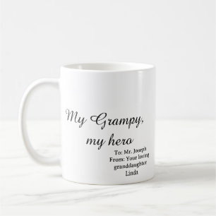 Mijn opa mijn held koffiemok
