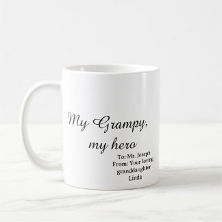 Mijn opa mijn held koffiemok