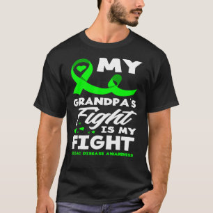 Mijn opa's gevecht is mijn gevecht tegen coeliakie t-shirt