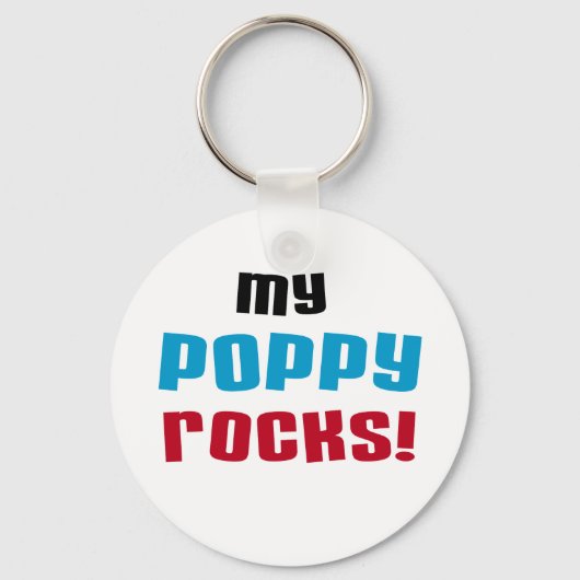 Mijn oppy Rocks T-shirts en cadeautjes Sleutelhanger (Voorkant)