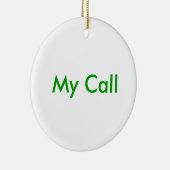 Mijn oproep keramisch ornament (Rechts)