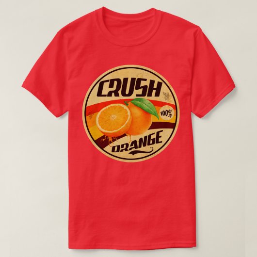 Mijn Oranje Crush T-shirt (Design voorkant)