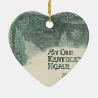Mijn Oude Kentucky Home Keramisch Ornament