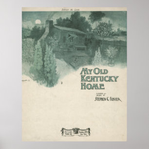 Mijn Oude Kentucky Home Poster