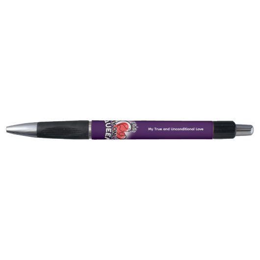 Mijn oude koningin (paarse) pen (Voorkant)