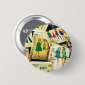 Mijn oude naaipatronen ronde button 5,7 cm (Voorkant /achterkant)