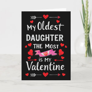 Mijn oudste dochter is vooral mijn Valentijn voor Kaart